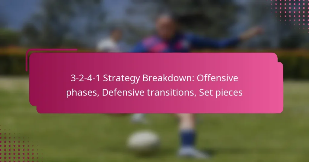 3-2-4-1 Strategy Breakdown: Offensive phases, Defensive transitions, Set pieces