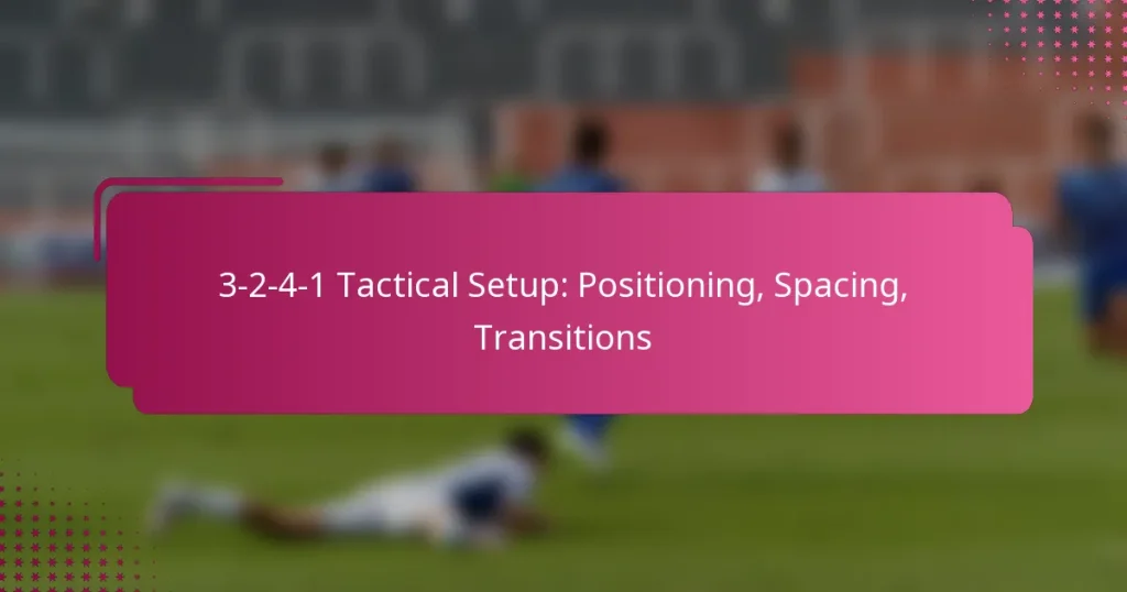 3-2-4-1 Tactical Setup: Positioning, Spacing, Transitions